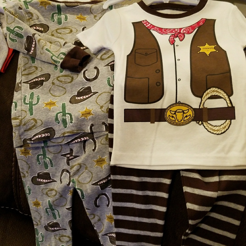 Cowboy long pant pj